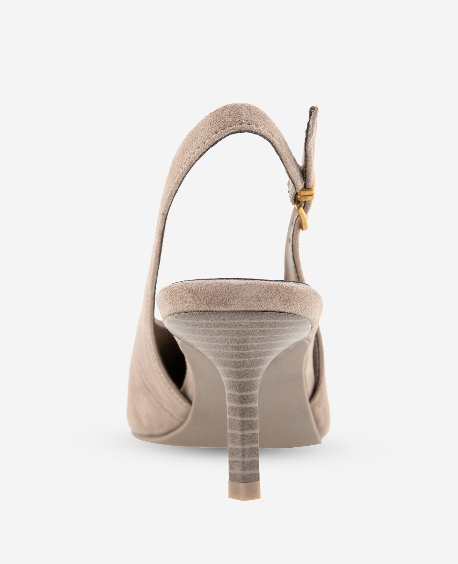 Kenneth Cole Reaction Shoes Ulysses Kid Suede Slingback Heel scarpe slingback taupe