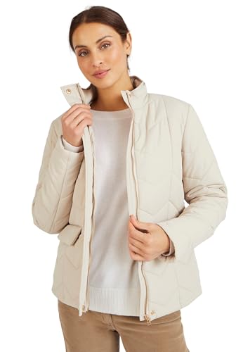 Damart Prêt-à-porter Parka con cappuccio donna marrone 50/52