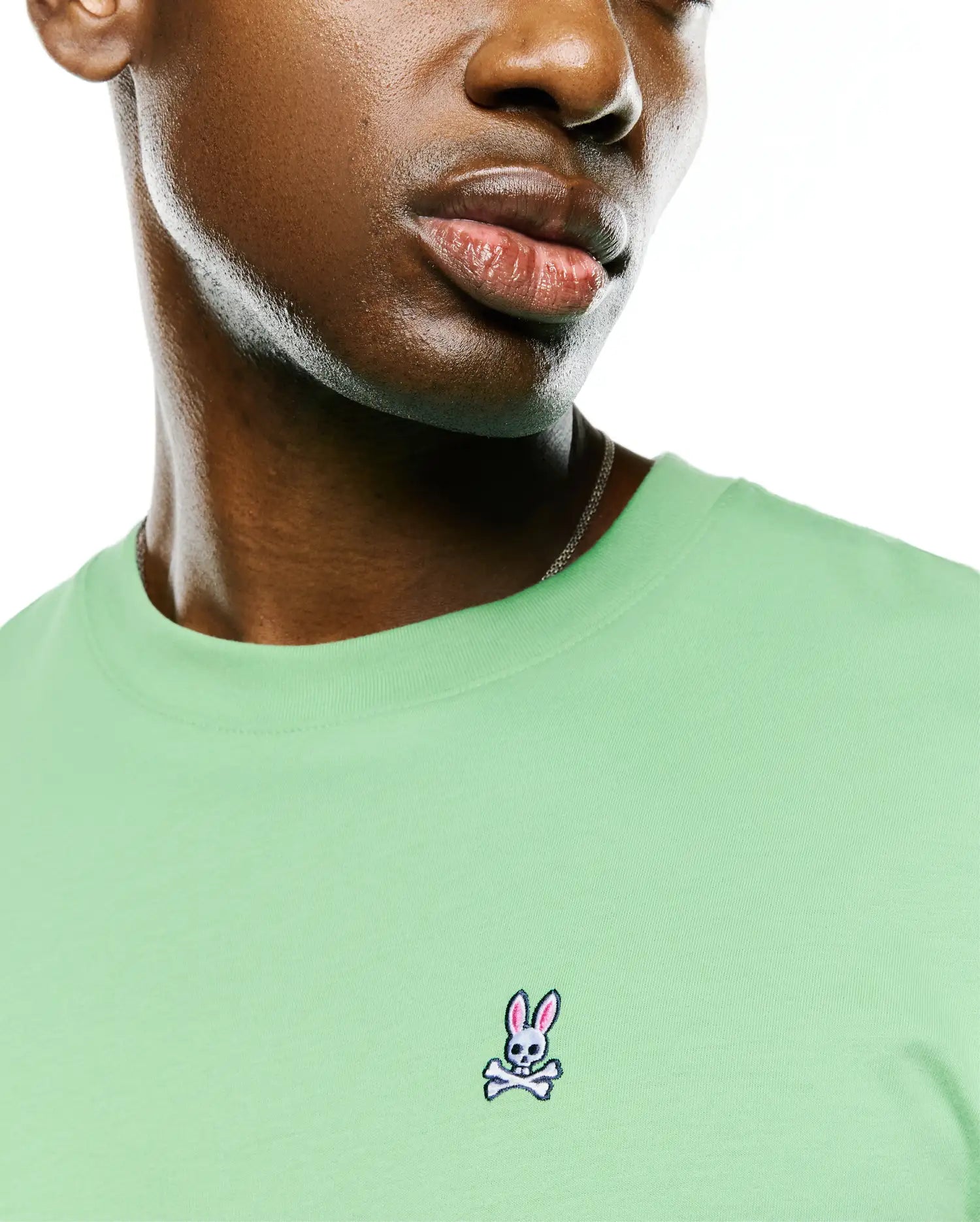 Psycho Bunny Men's Tees MEN'S CLASSIC PIMA CREW NECK TEE B6U014F200 maglietta Ming