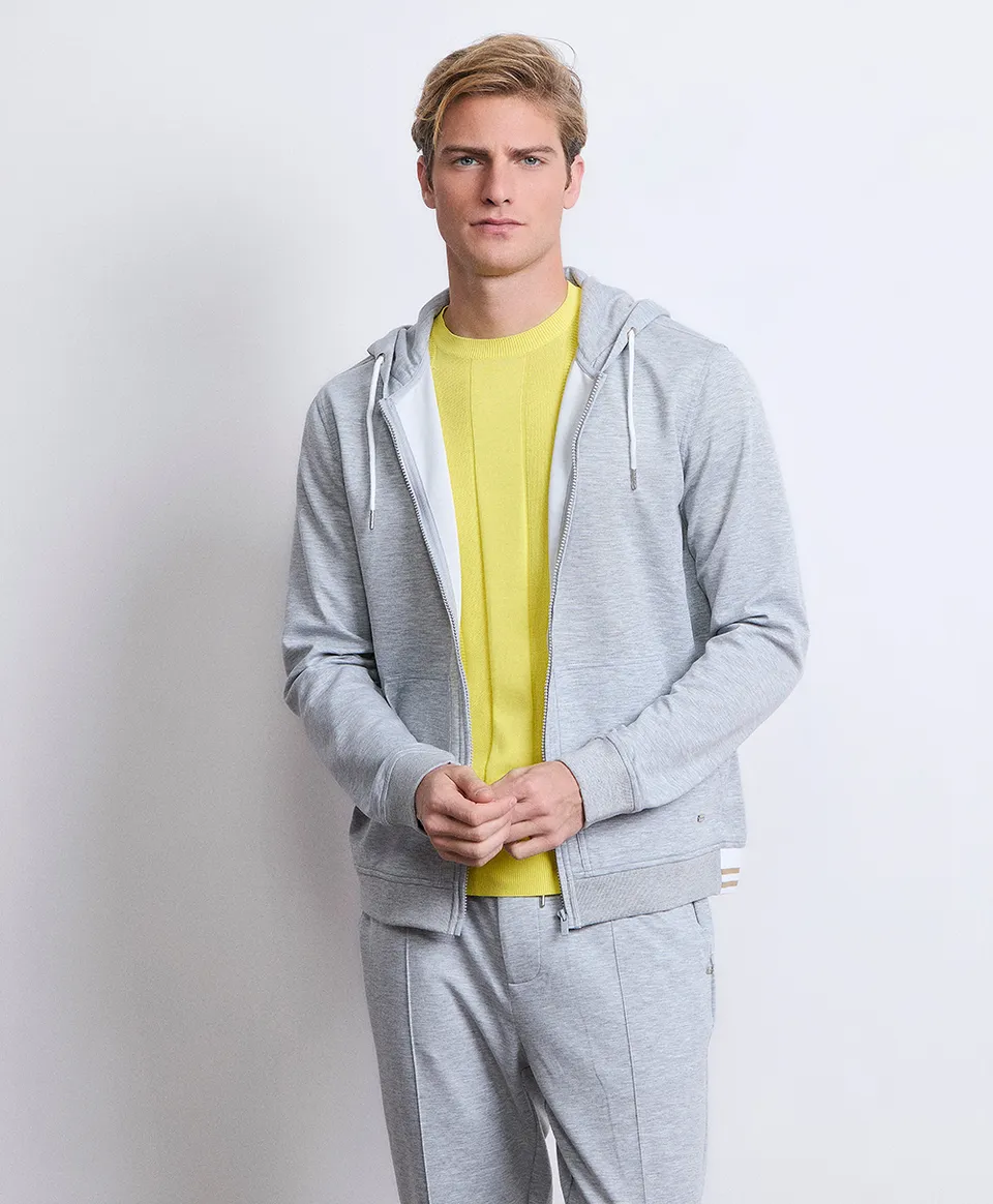 Markup Uomo Felpe & T-shirt Felpa zip con cappuccio felpa