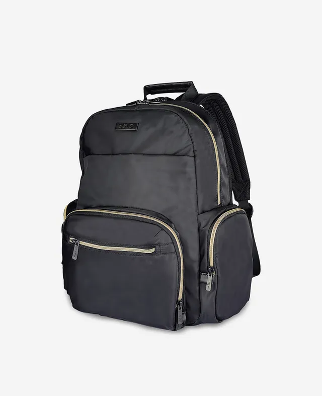 Kenneth Cole Reaction Luggage Sophie 15.6-Inch Nylon Computer Backpack zaino nero RFID