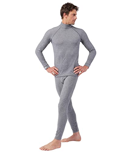 Damart Thermolactyl Comfort 4 maglia dolcevita uomo grigio melange S calda