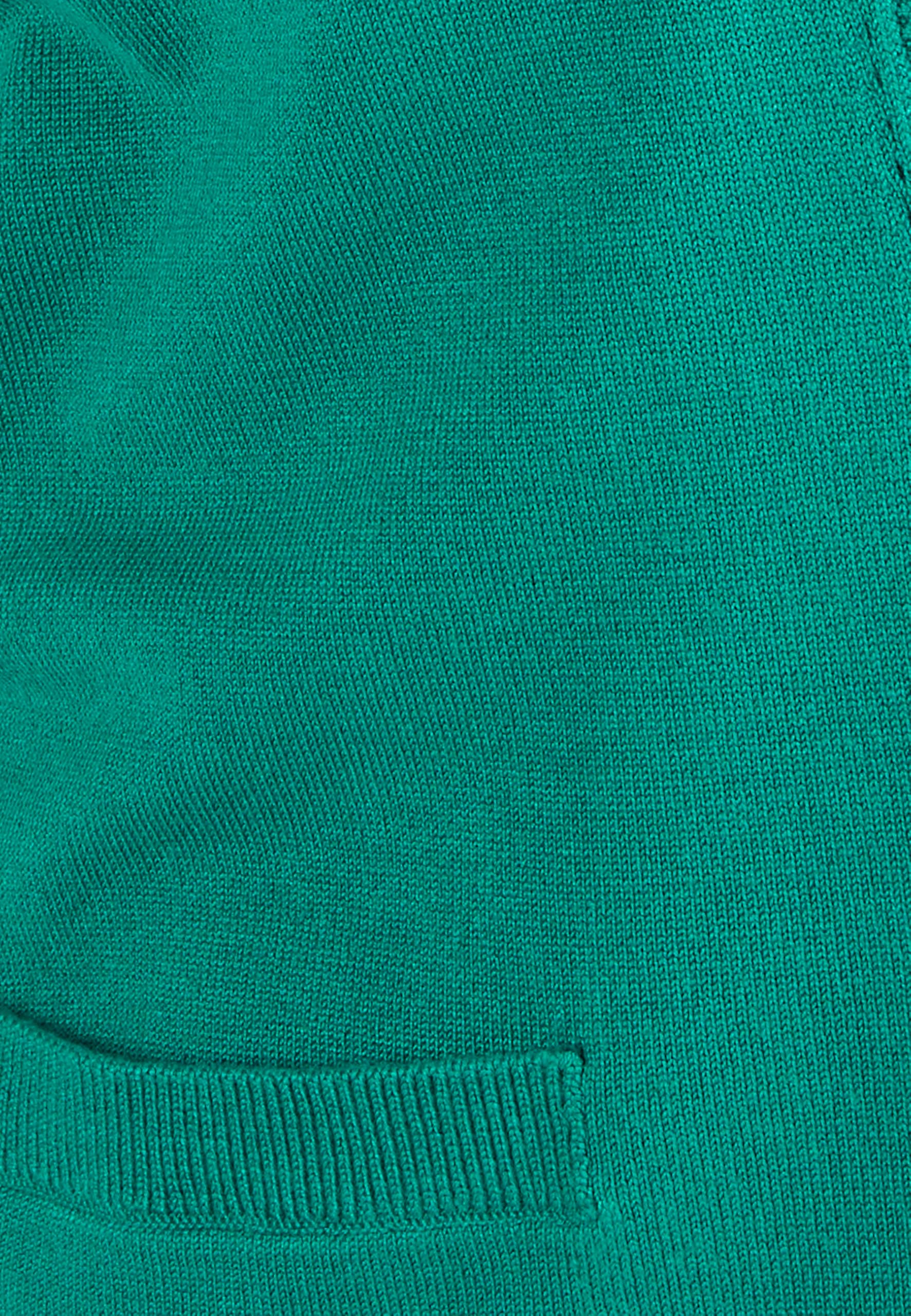 Damart Prêt-à-porter Gilet da donna verde XS in maglia morbida