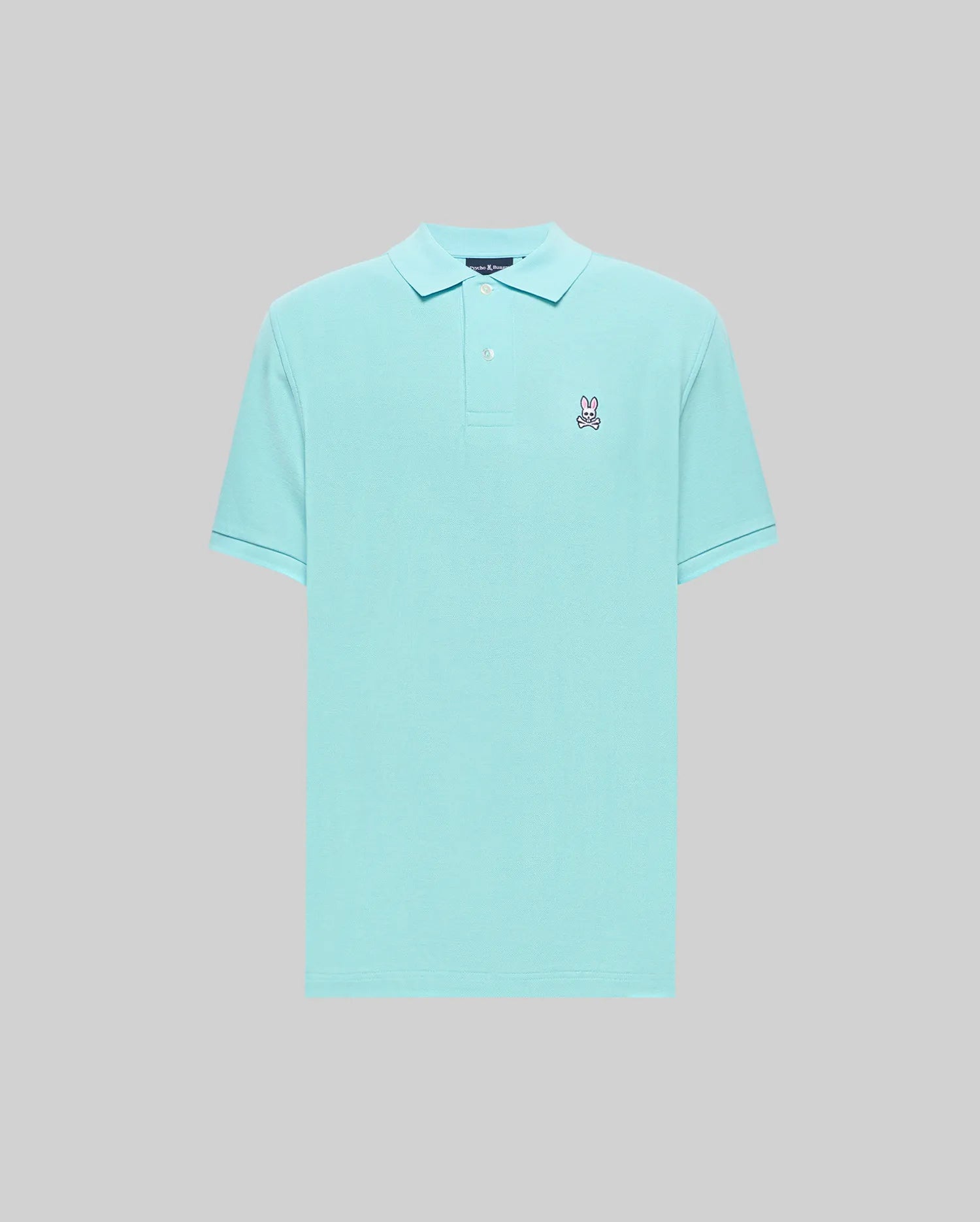 Psycho Bunny Men's Polos Classic Pique Polo B6K001F200 polo beige in piqué