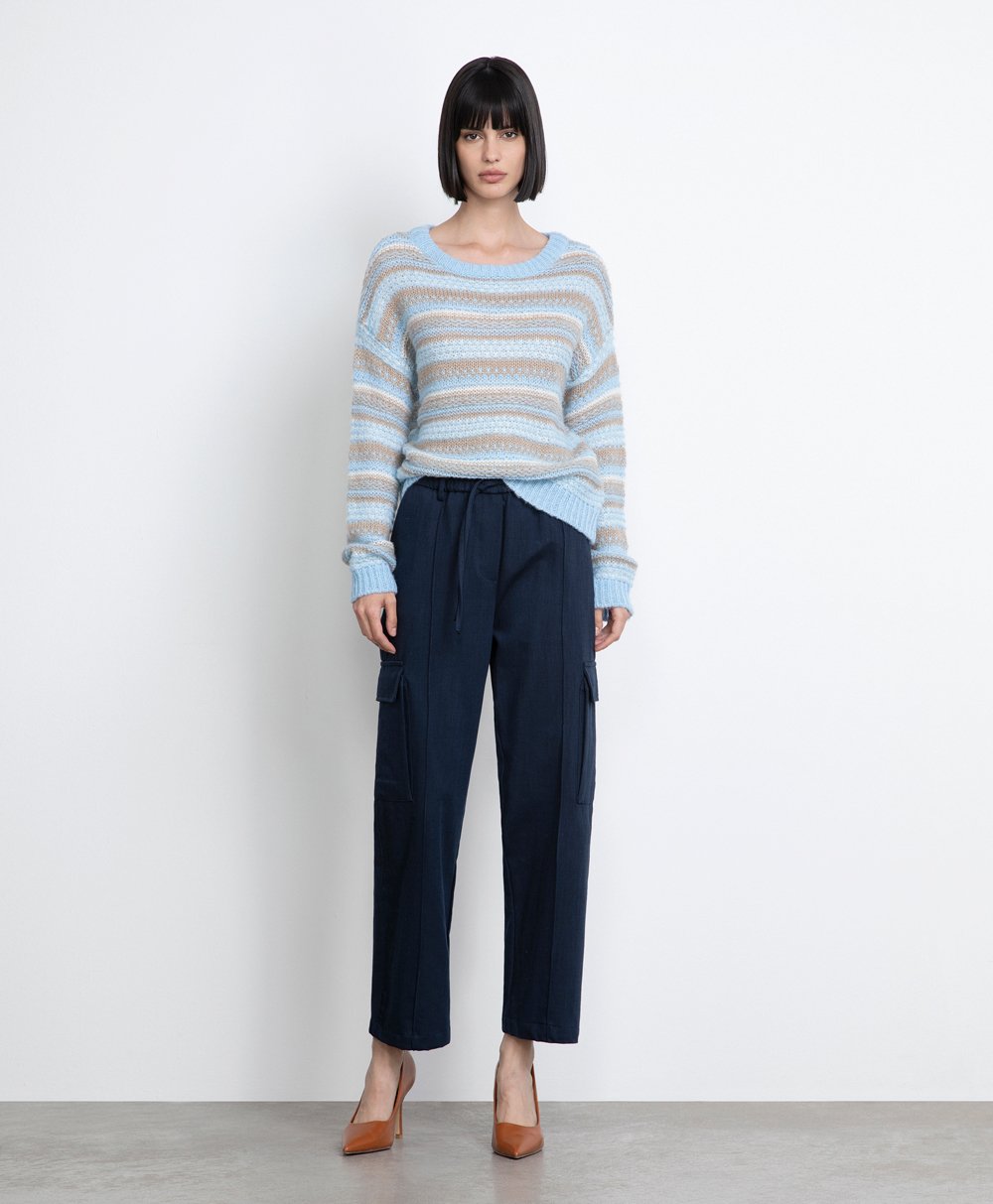 Markup Donna Maglieria Pullover jacquard rigato pullover