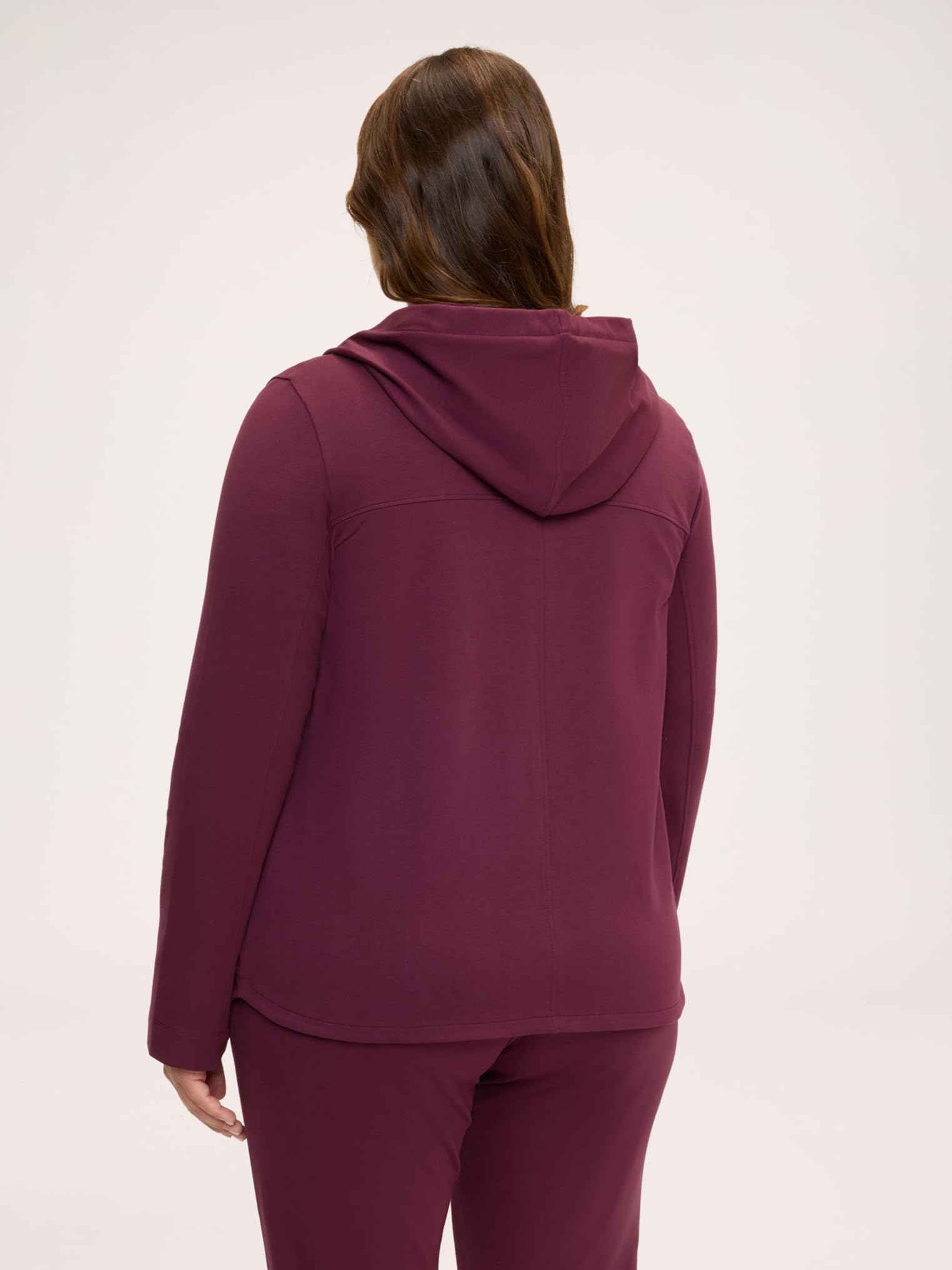 Fiorella Rubino Maglie e felpe Felpa con Cappuccio e Coulisse felpa XL Plus nera