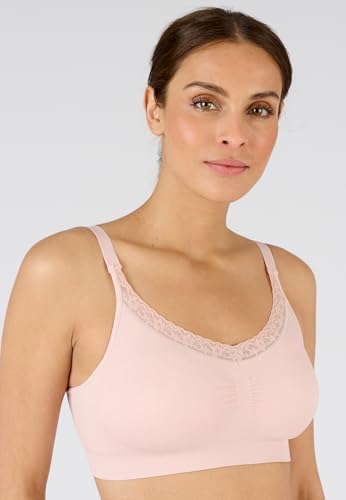 Damart Biancheria intima reggiseno senza ferretto rosa antico