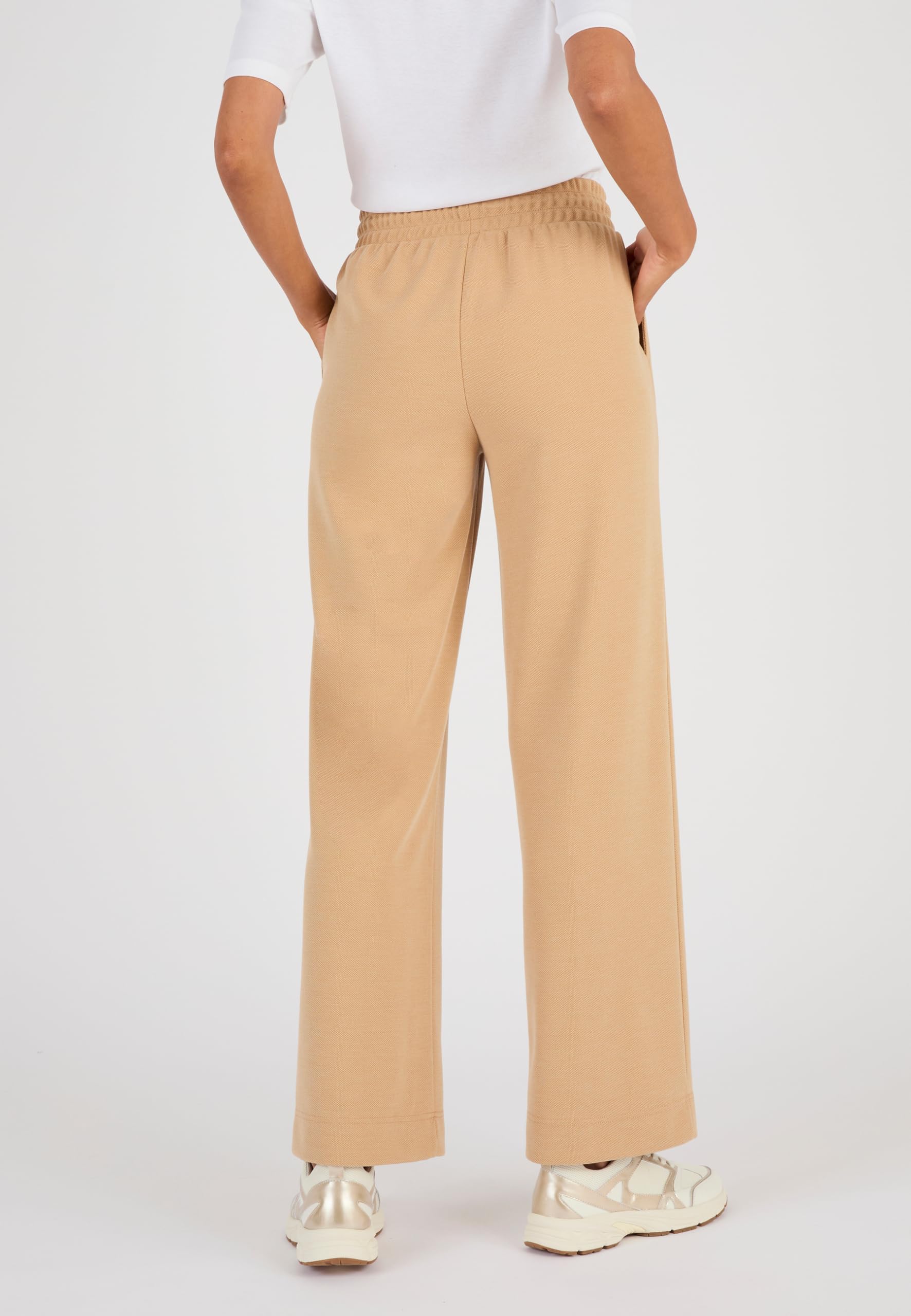 Damart Prêt-à-porter Pantaloni larghi in Maglia Piquata Donna jogging sport chic