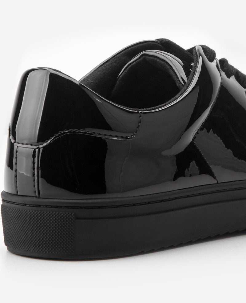 Kenneth Cole Reaction Shoes REACTION - Javon Patent Sneaker sneaker nera lucida