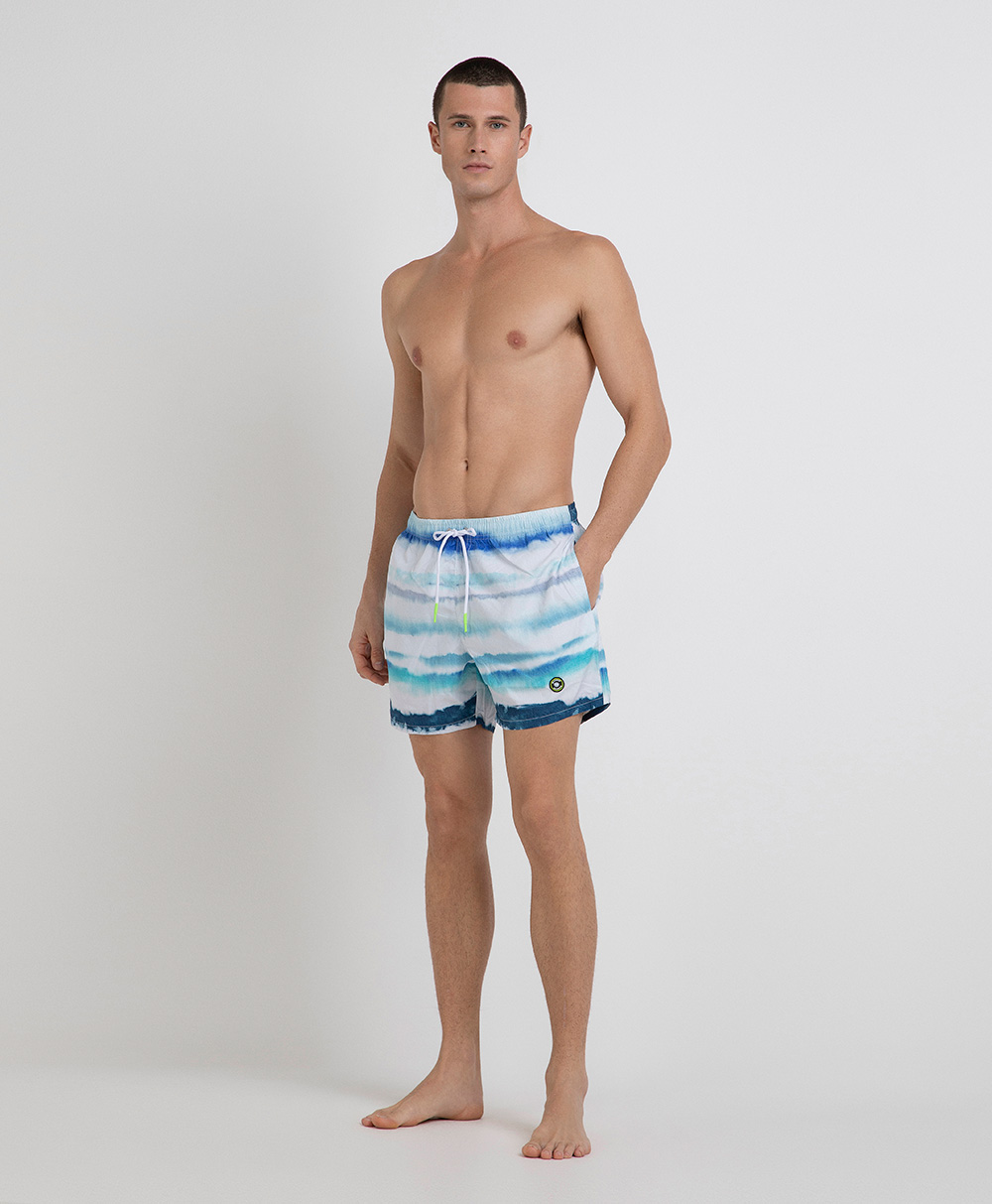 Markup Uomo Costumi Bermuda mare stampa tye dye