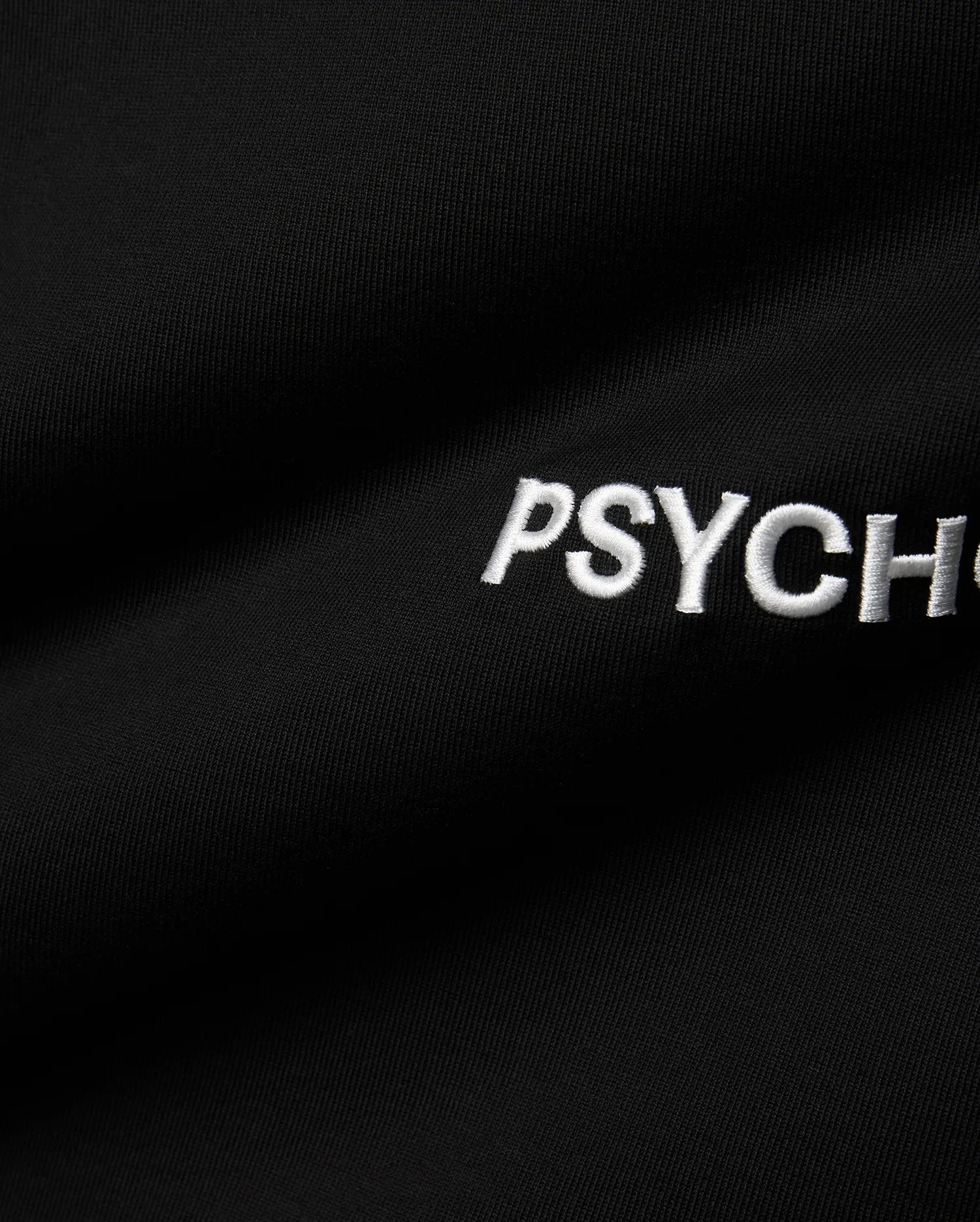 Psycho Bunny Men's Tees Haiden Oversized Tee maglietta nera in Pima
