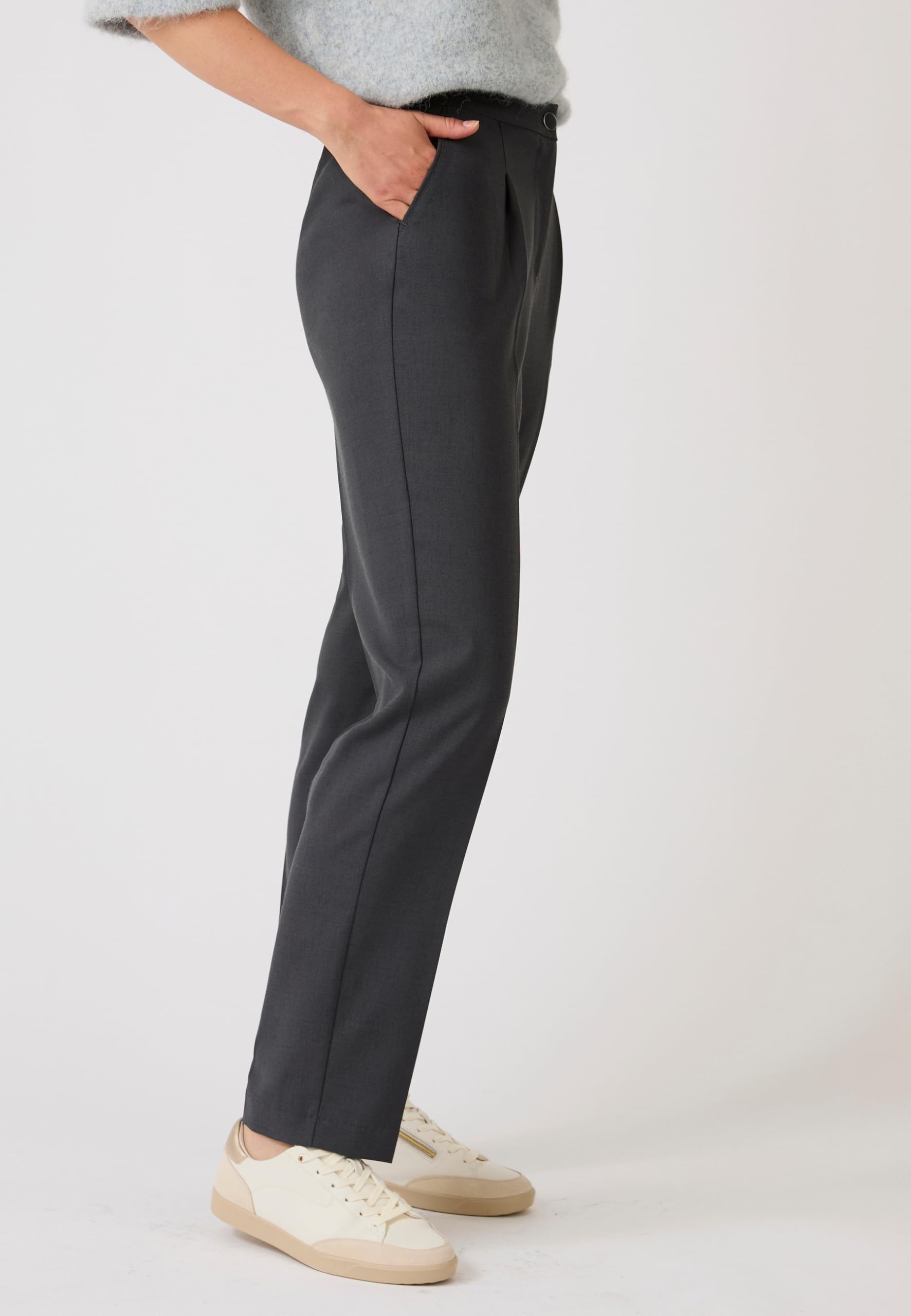 Damart Prêt-à-porter pantaloni donna cintura regolabile ampi