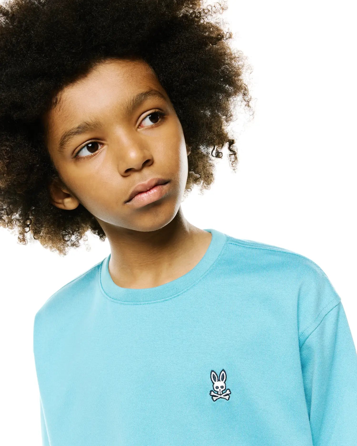 Psycho Bunny Norman Longsleeve Oversized Tee T-shirt blu 2T