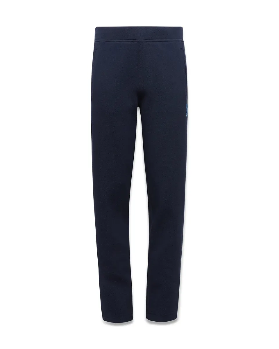 Psycho Bunny Kids Bottoms Jacques Pique Track Pants pantaloni blu 423, cotone elasticizzato