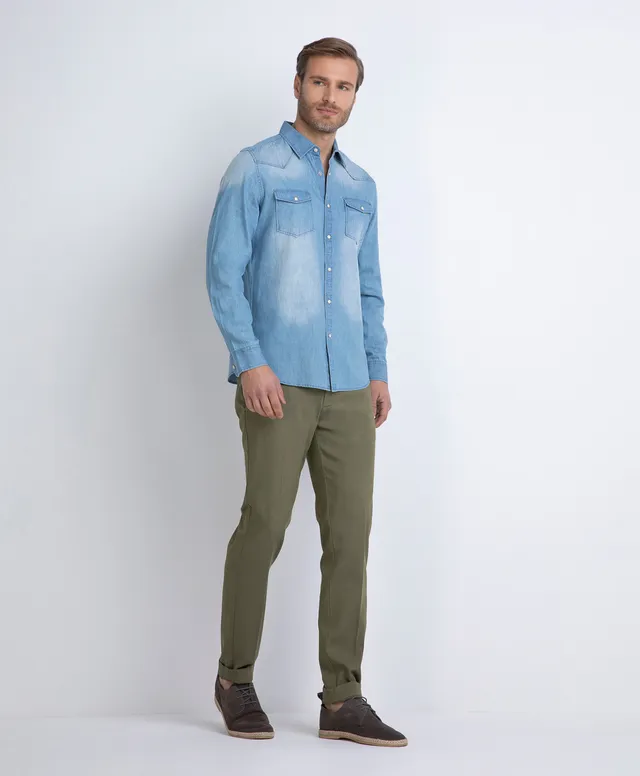 Markup Uomo Camicie Camicia denim camicia