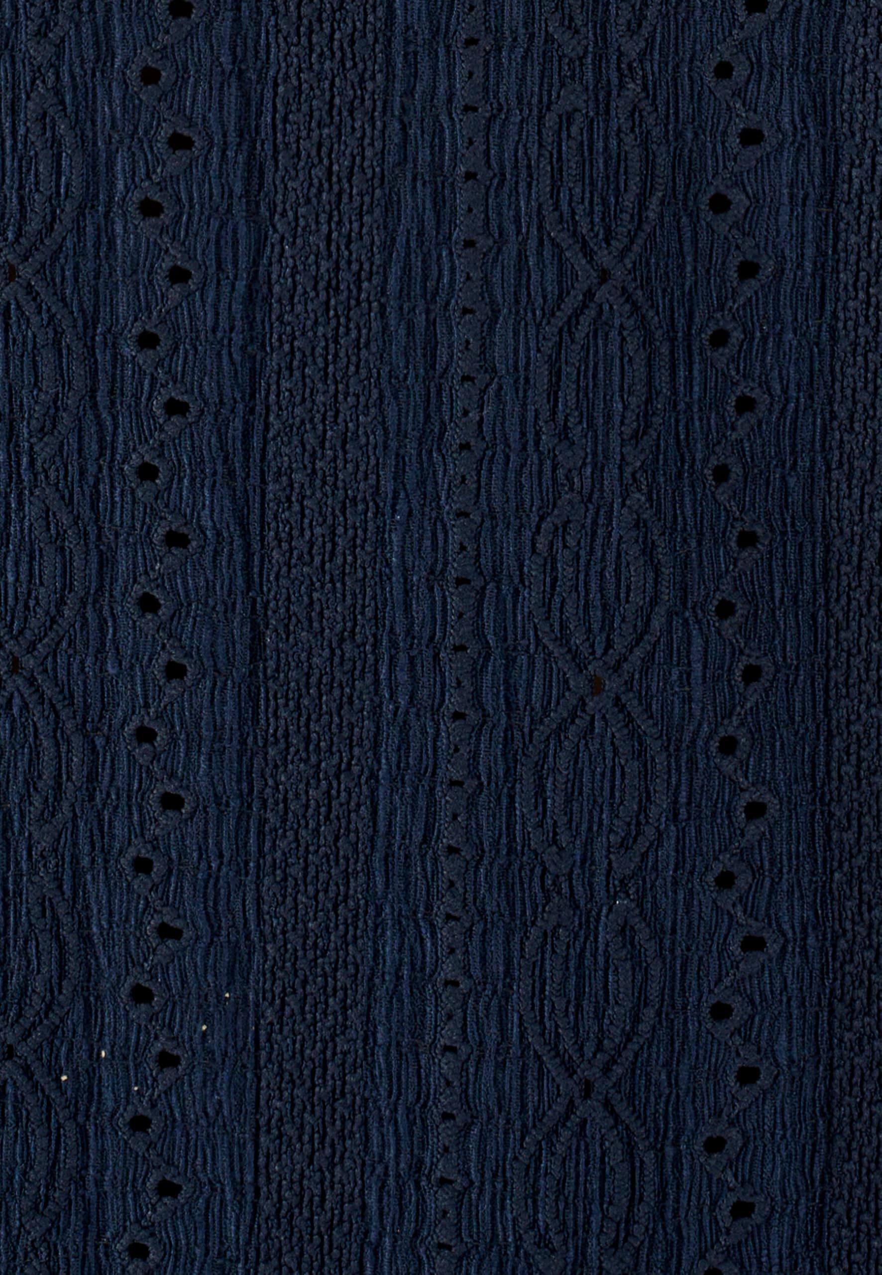 Damart Prêt-à-porter Top maglia jacquard traforato ricamato
