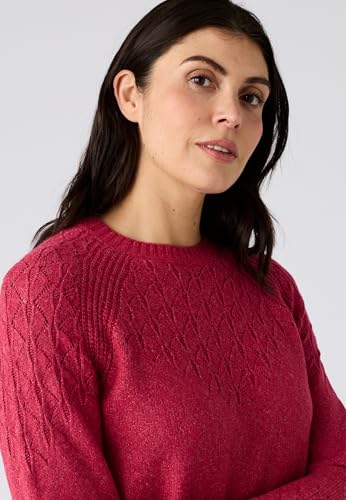 Damart Prêt-à-porter Maglione Maglia Fantasia maglione rosso ciliegia