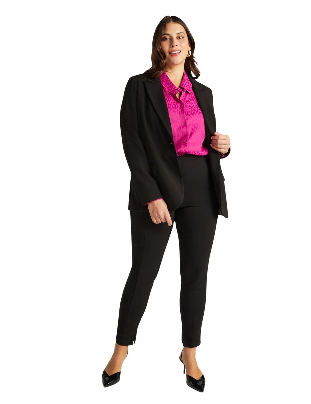 Fiorella Rubino Pantaloni Skinny XS Plus viscosa LENZING ECOVERO