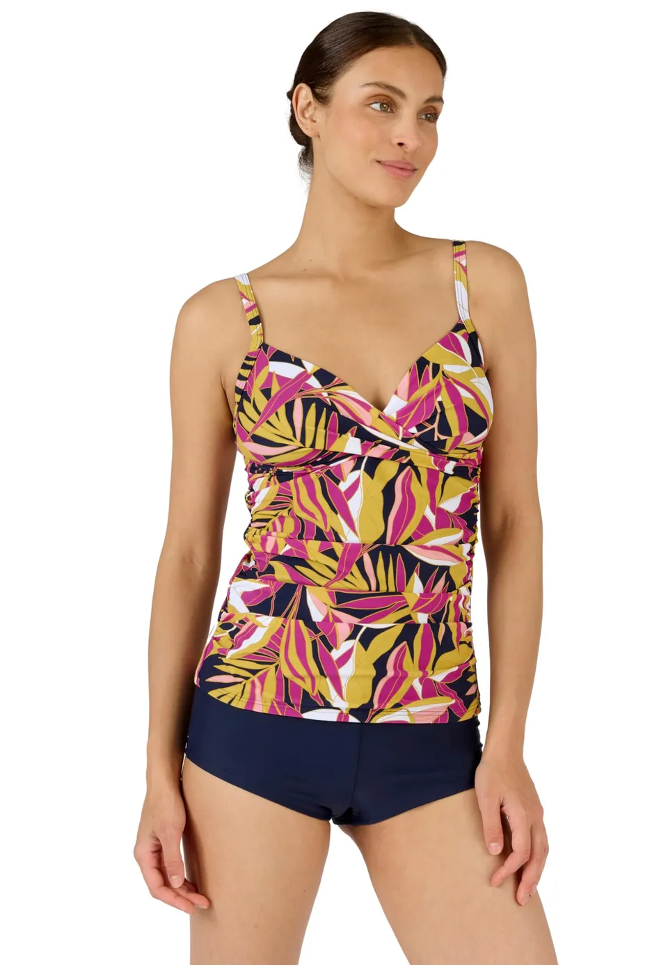 Damart Prêt-à-porter Pantaloncini da bagno donna 50 blu indaco Perfect Fit