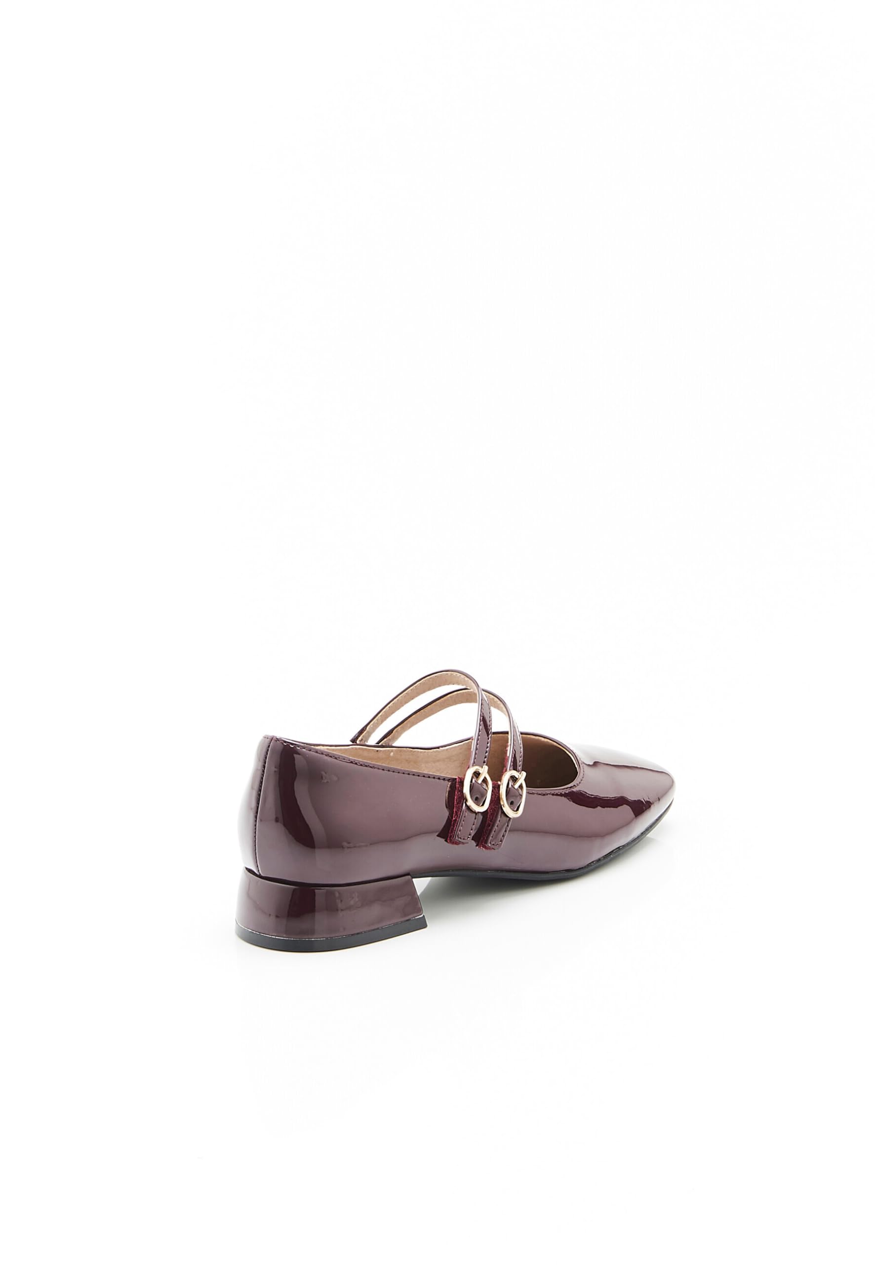 Damart Calzature Babies Doppia Sposa scarpe rosse 40 EU tacco basso