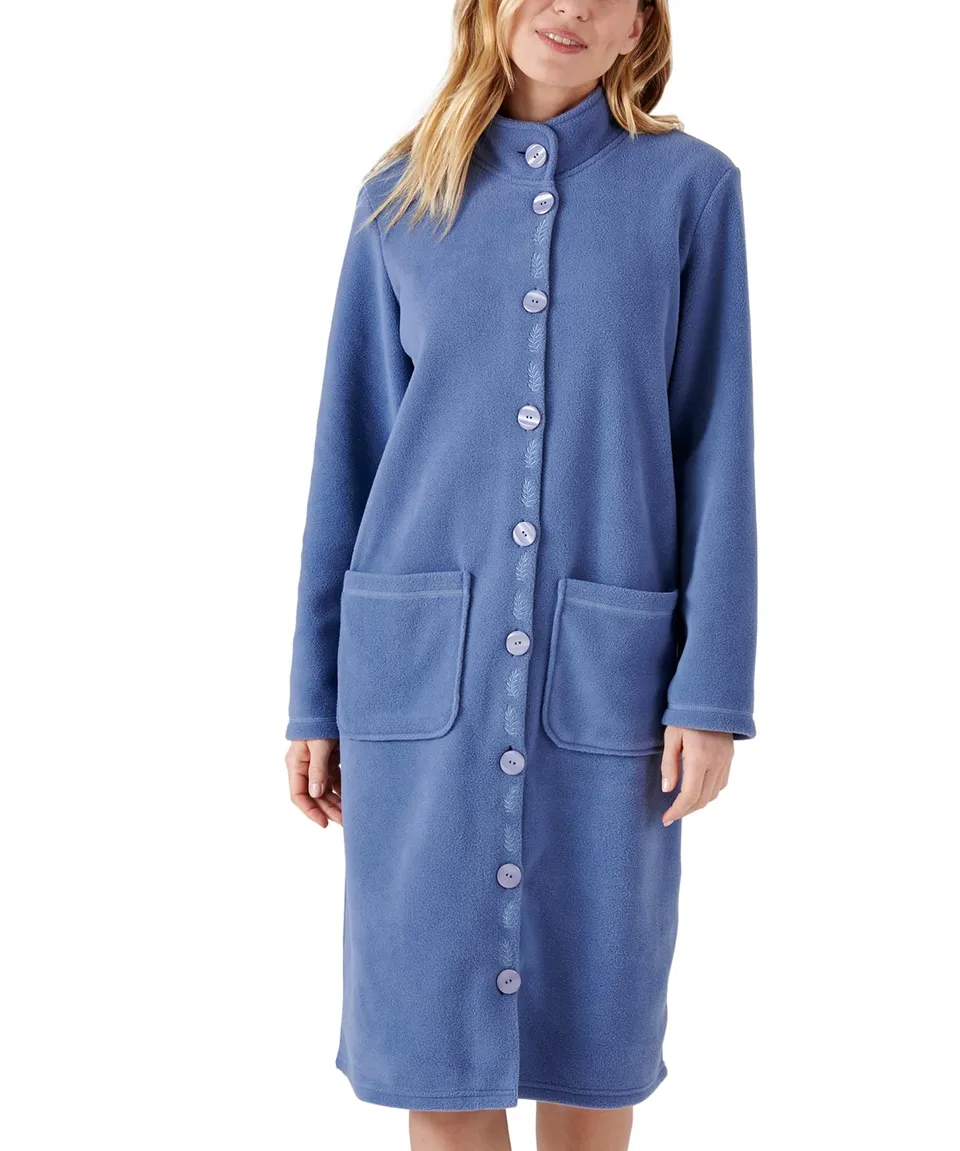 Damart Homewear Abito da camera in pile Thermolactyl maniche lunghe XS