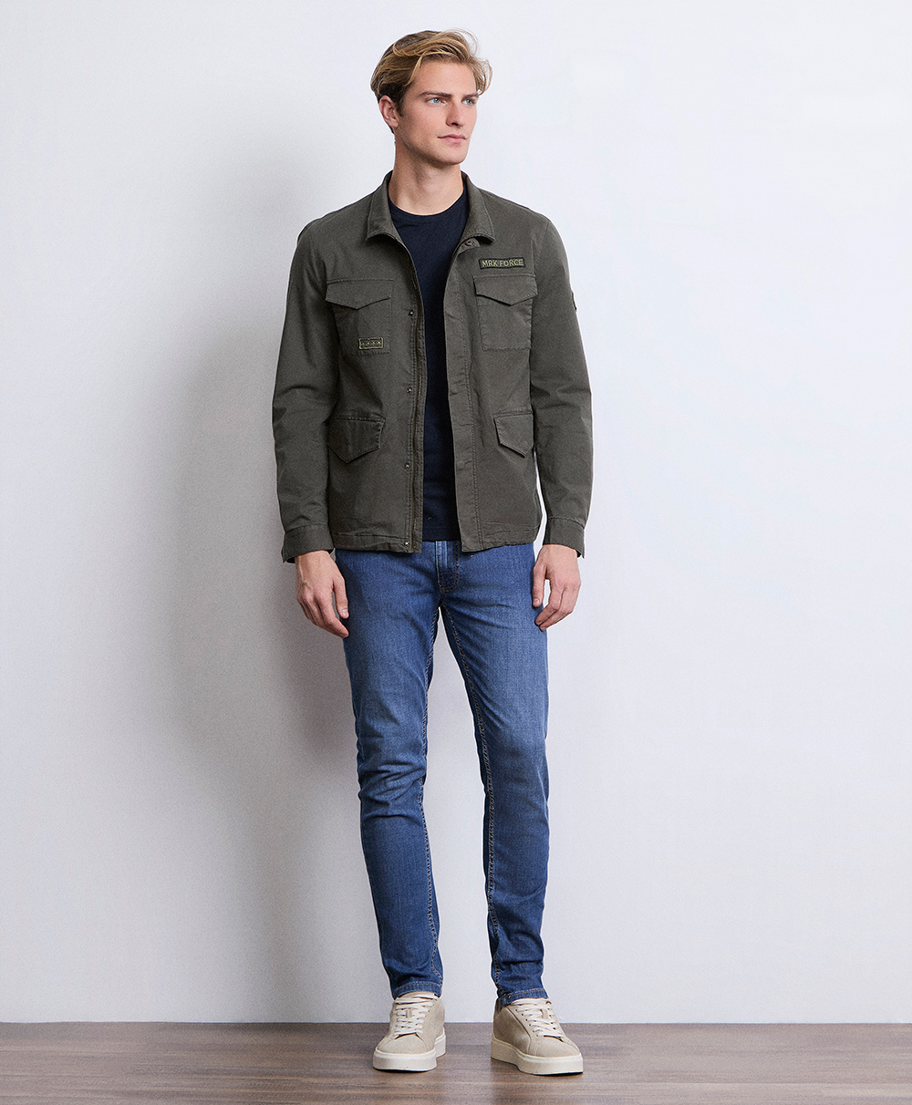 Markup Uomo Jeans Jeans slim fit lavaggio medio
