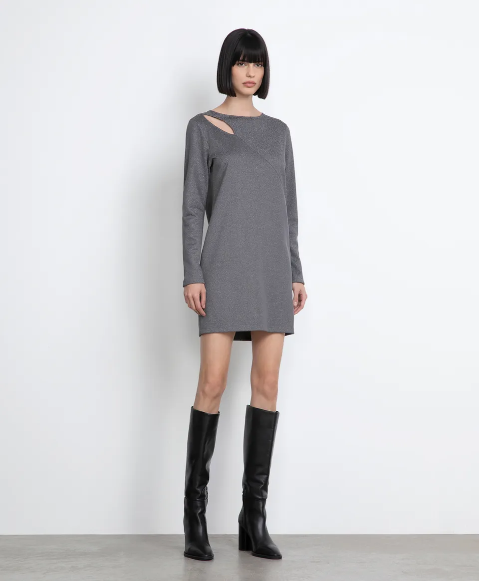 Markup Donna Vestiti Abito maglia lurex
