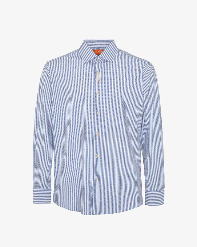Markup Uomo Camicie Camicia rigata no iron