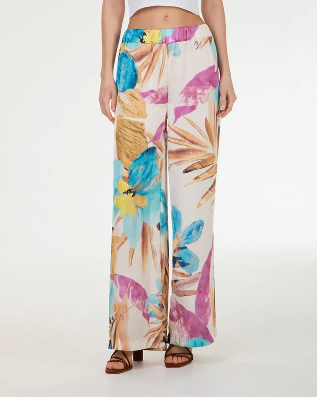 Markup Donna Jeans & Pantaloni Pantapalazzo stampa fiori