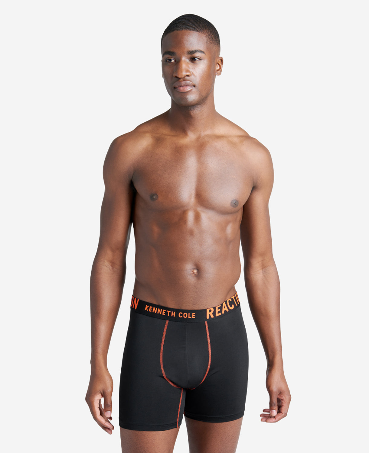 Kenneth Cole Reaction Clothing Micro Stretch Boxer Briefs 3-Pack boxer uomo 3 pezzi nero