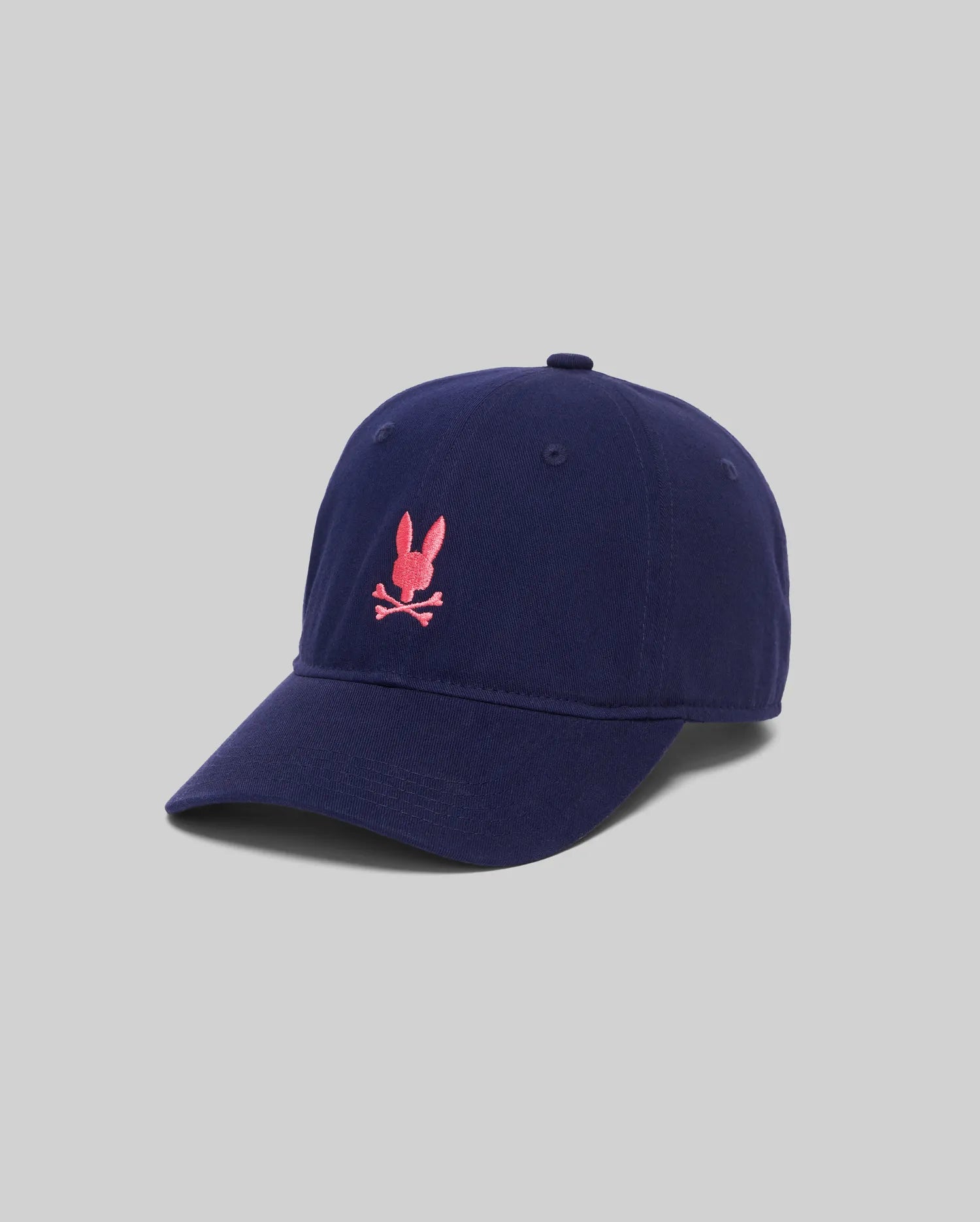 Psycho Bunny Accessories Jimmy Baseball Cap cappellino blu cotone