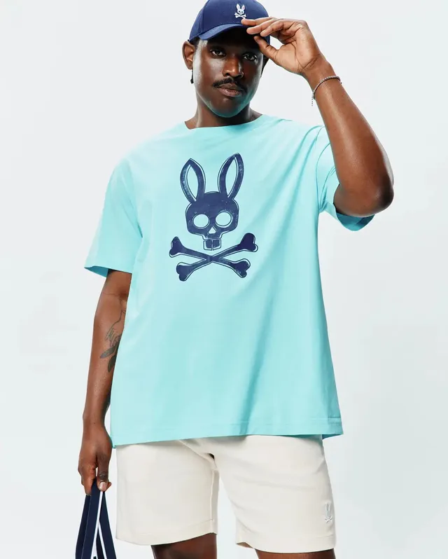 Psycho Bunny Big & Tall Adler Graphic Tee T-shirt Antigua Sand