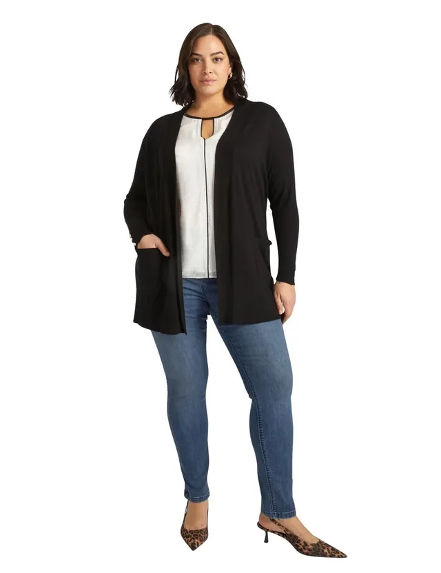 Fiorella Rubino Maglie e felpe Maxi Cardigan in viscosa LENZING ECOVERO