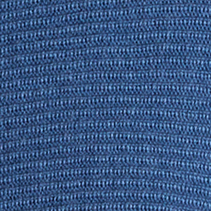 Kenneth Cole Reaction Clothing Horizontal Shaker Crop Turtleneck maglione blu cropped