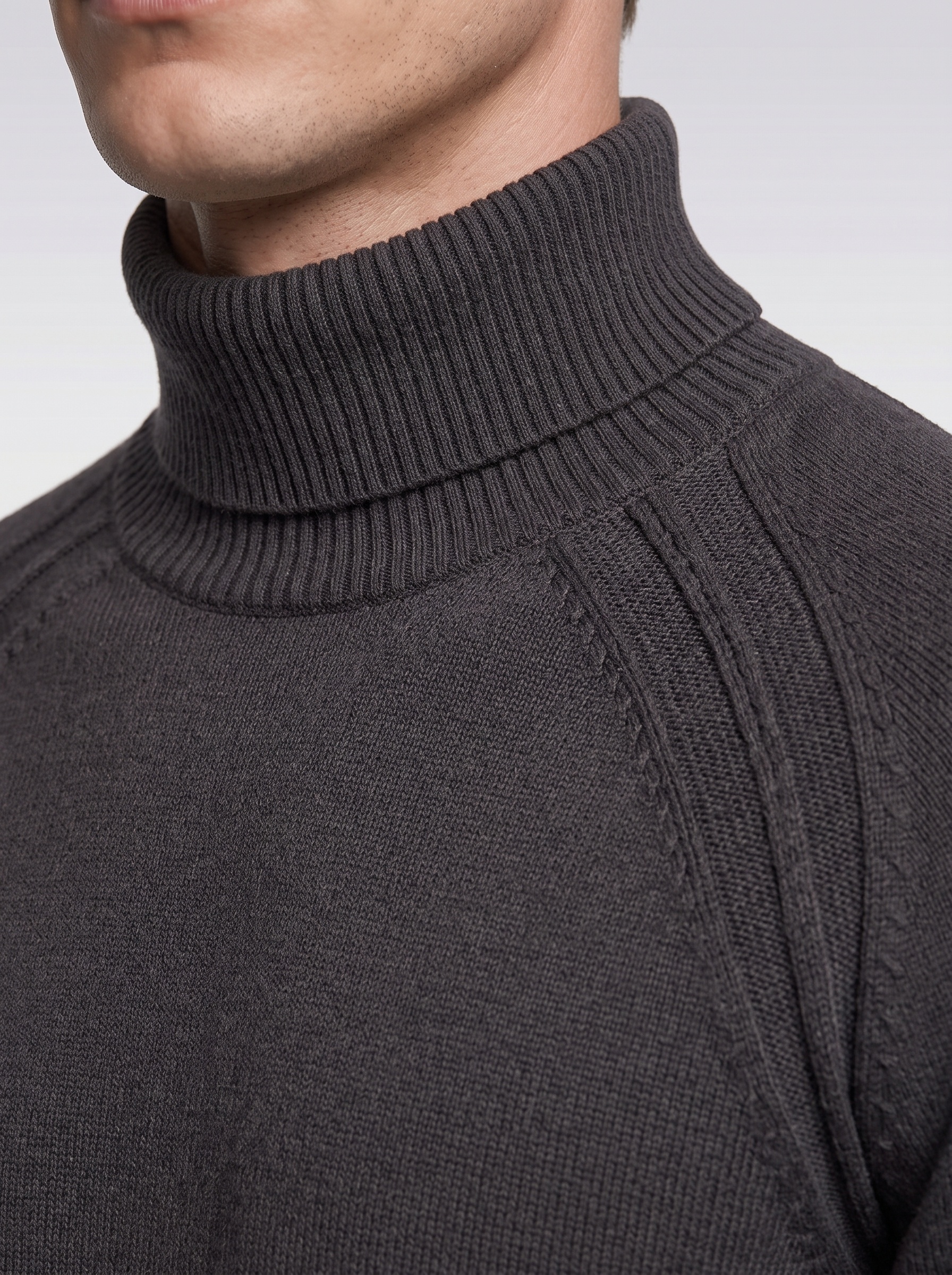 Markup Uomo Maglieria Dolcevita in cotone tech maglia