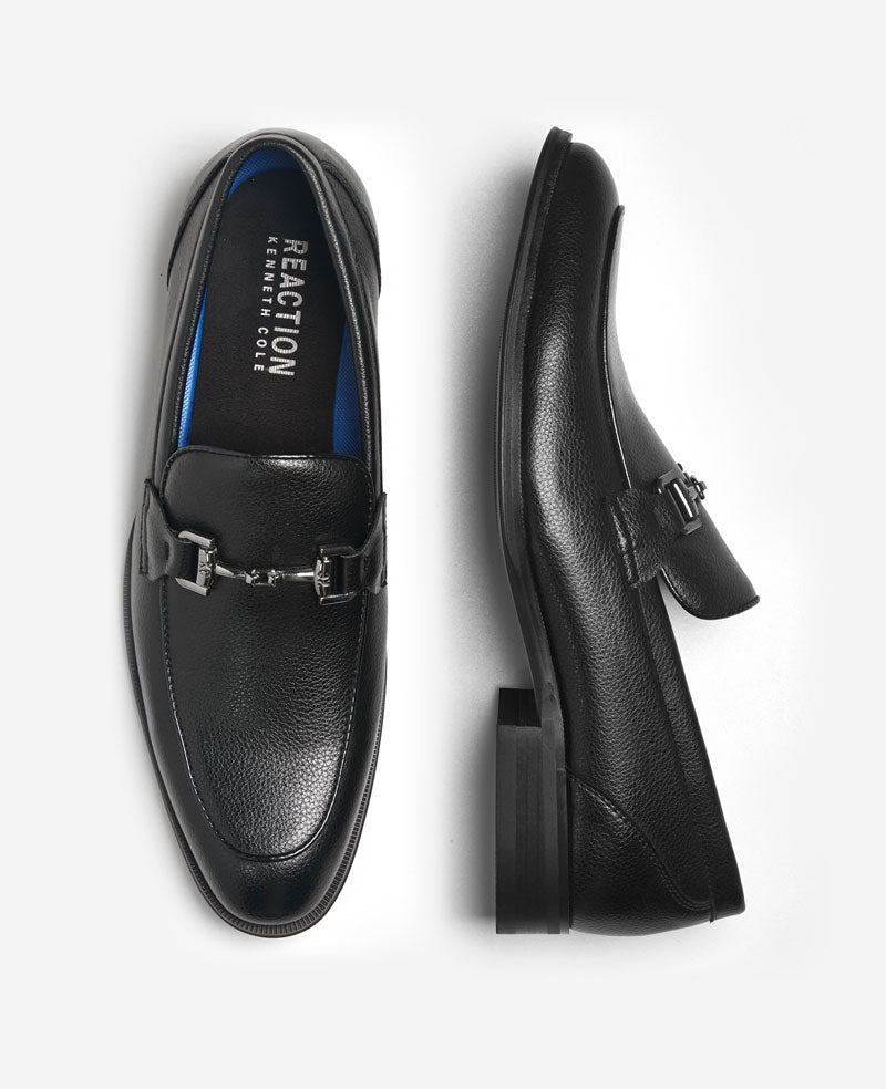 Kenneth Cole Reaction Miller mocassino nero in pelle sintetica