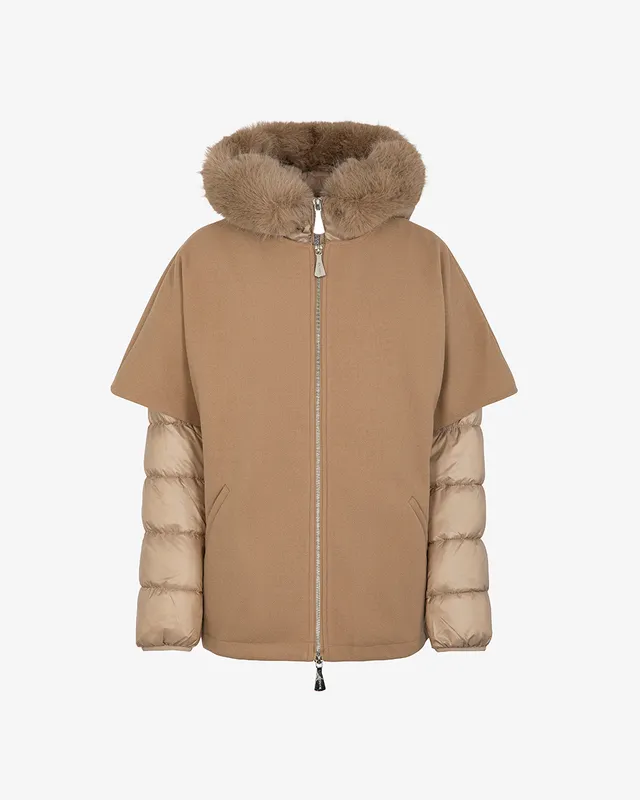 Markup Donna Cappotti Cappa in panno staccabile cappa