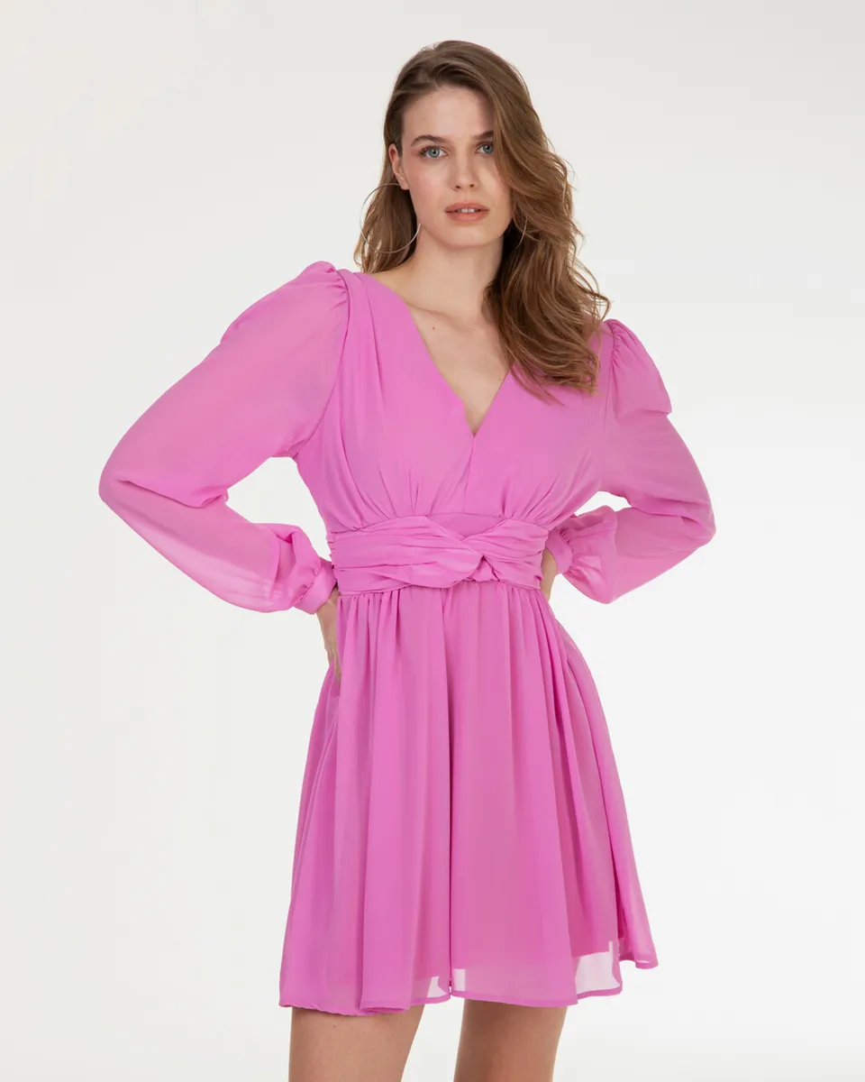 Markup Donna Vestiti Abito corto in georgette abito