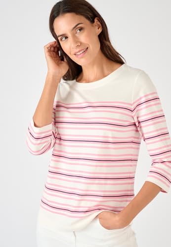 Damart Prêt-à-porter T-Shirt Marinière puro cotone donna