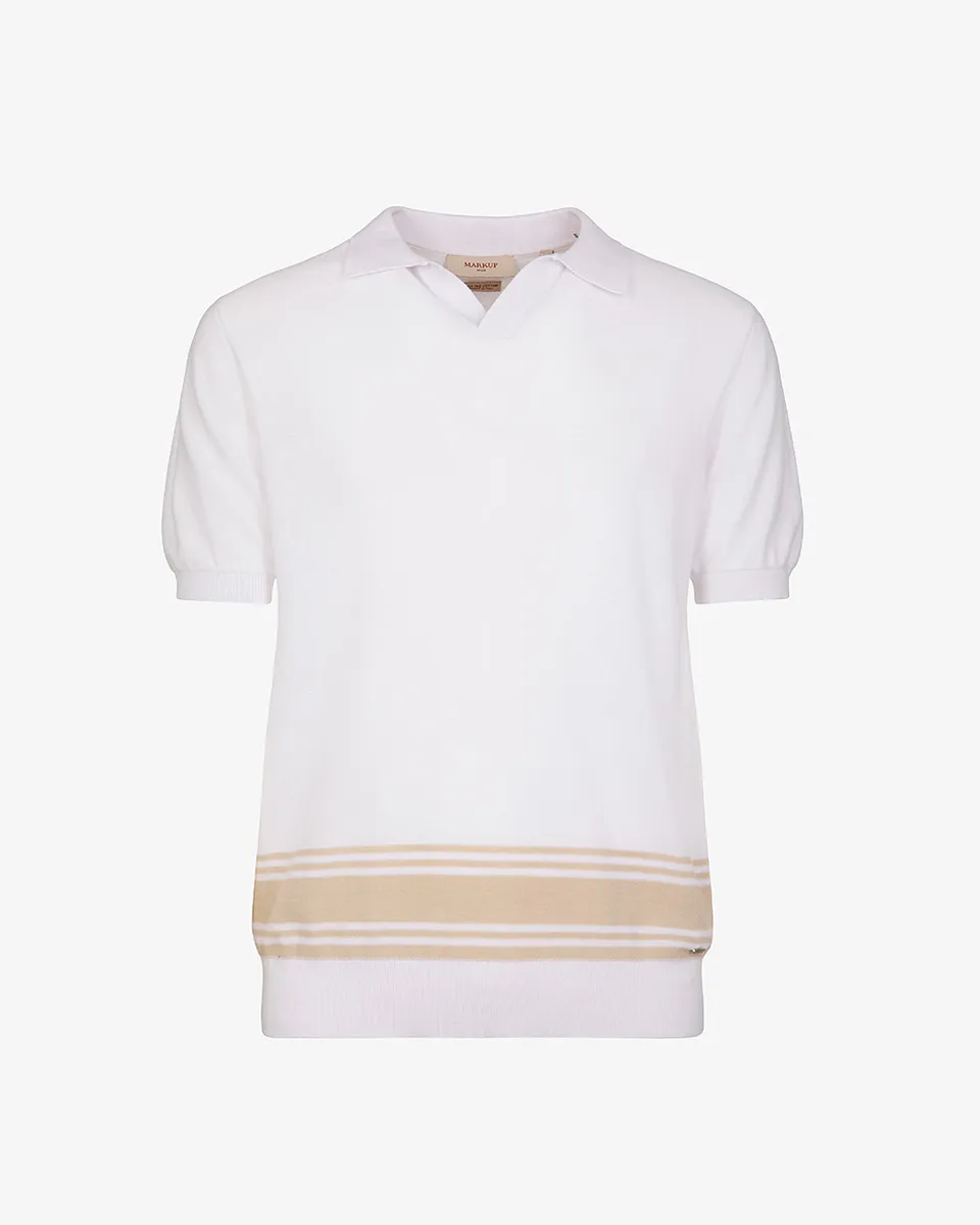 Markup Uomo Maglieria Polo derby mezza manica polo