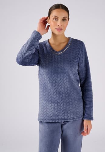 Damart Homewear Pigiama Thermolactyl Maglia Rilegata