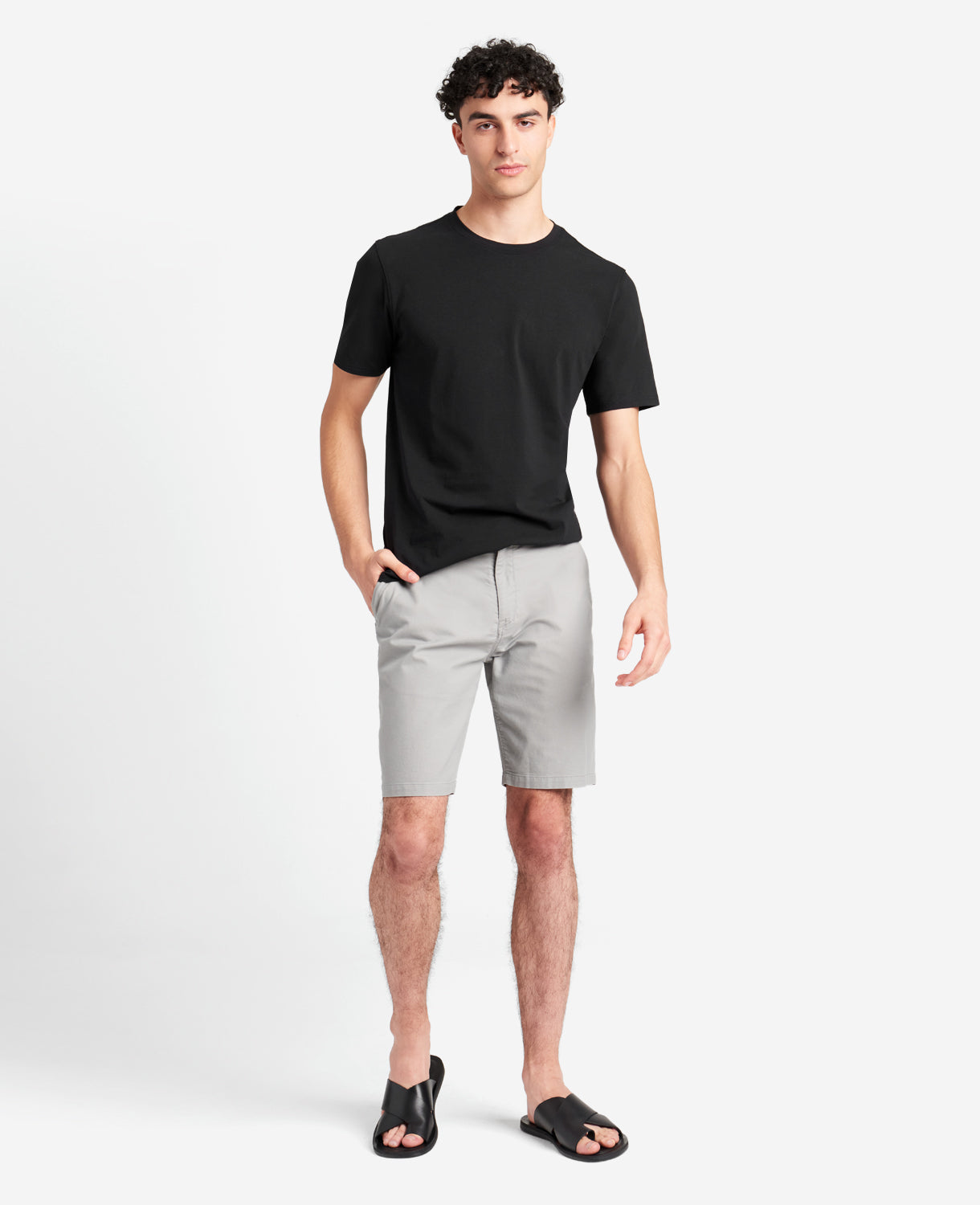 Kenneth Cole Reaction Clothing The Performance Crew Neck T-Shirt nera