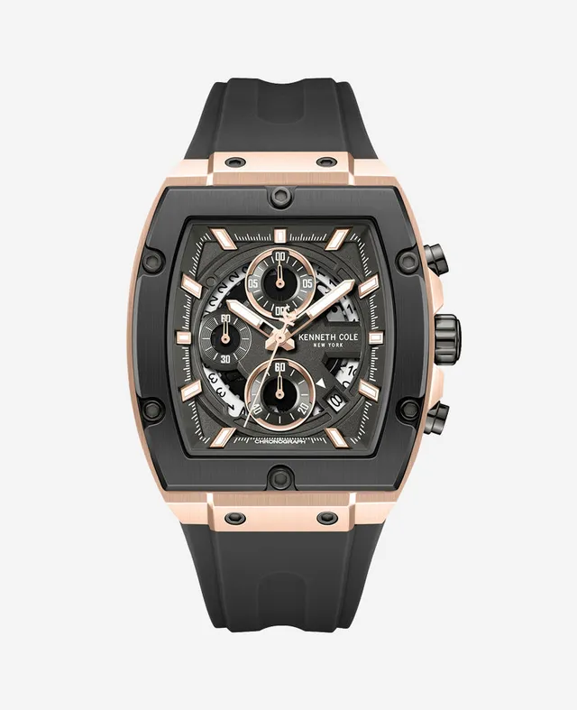 Kenneth Cole Reaction Chronograph Sport orologio gun silicone