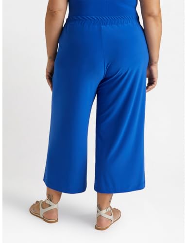 Fiorella Rubino Pantaloni Cropped Ampi pantaloni jersey