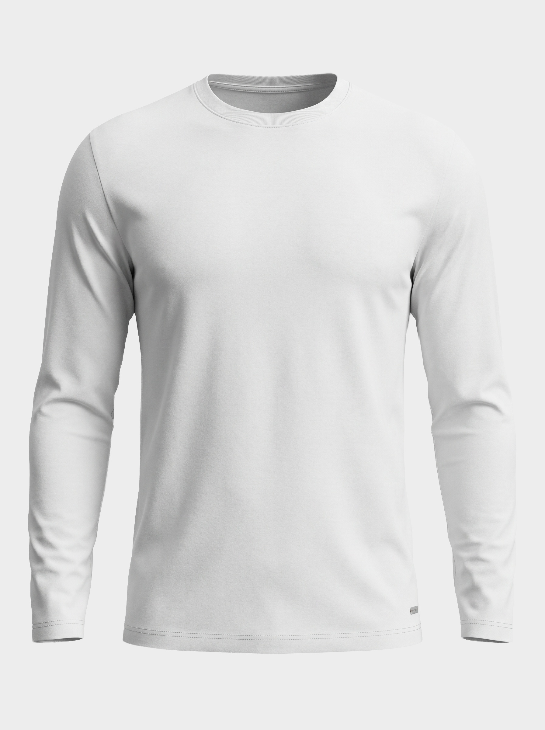 Markup Uomo Felpe & T-shirt T-Shirt Girocollo Manica Lunga Jersey Stretch uomo