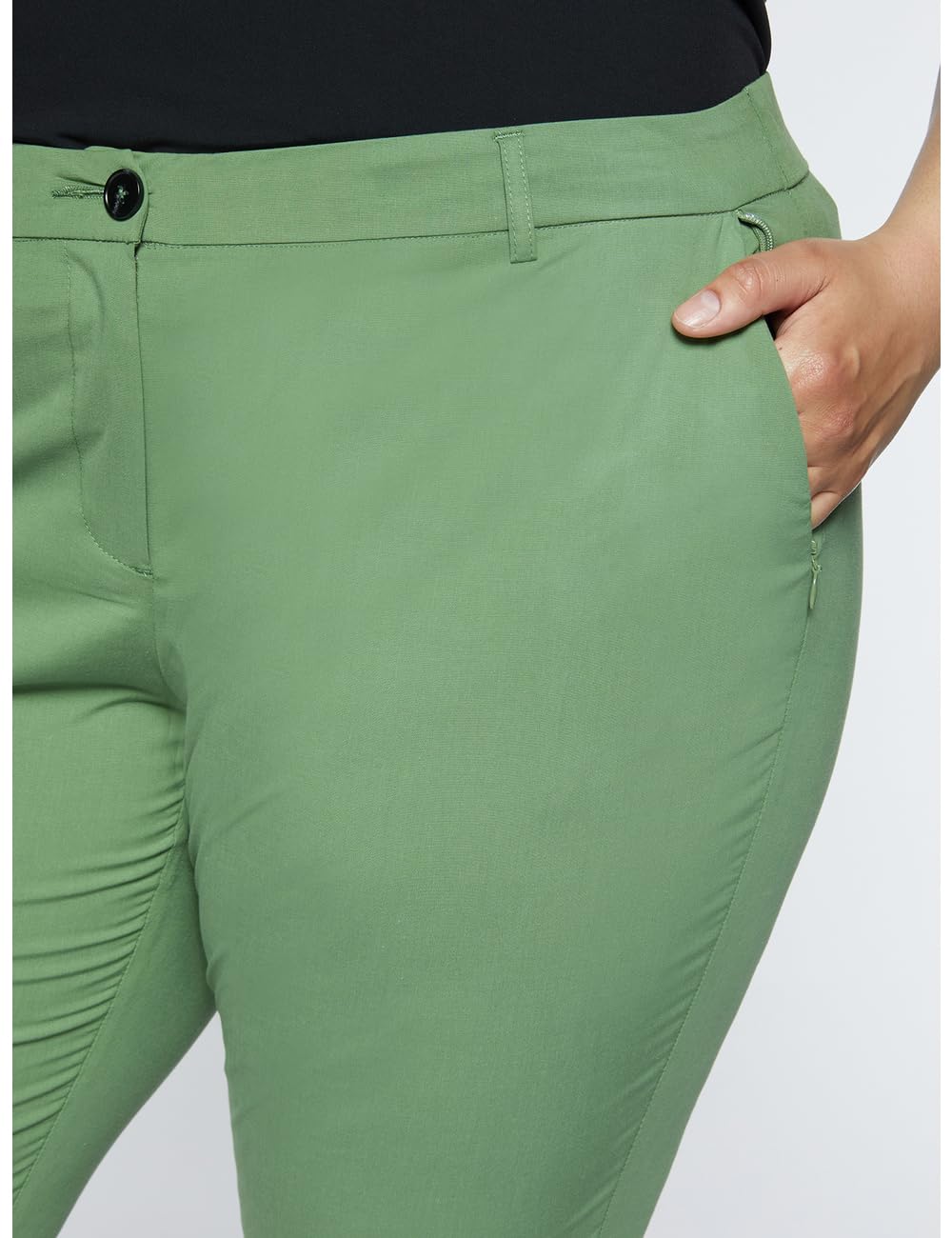 Fiorella Rubino Pantaloni Pantaloni Dritti Stretch pantaloni XL Plus