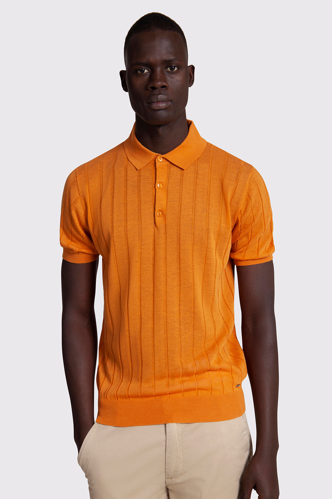 Markup Uomo Maglieria Polo cotone lino manica corta