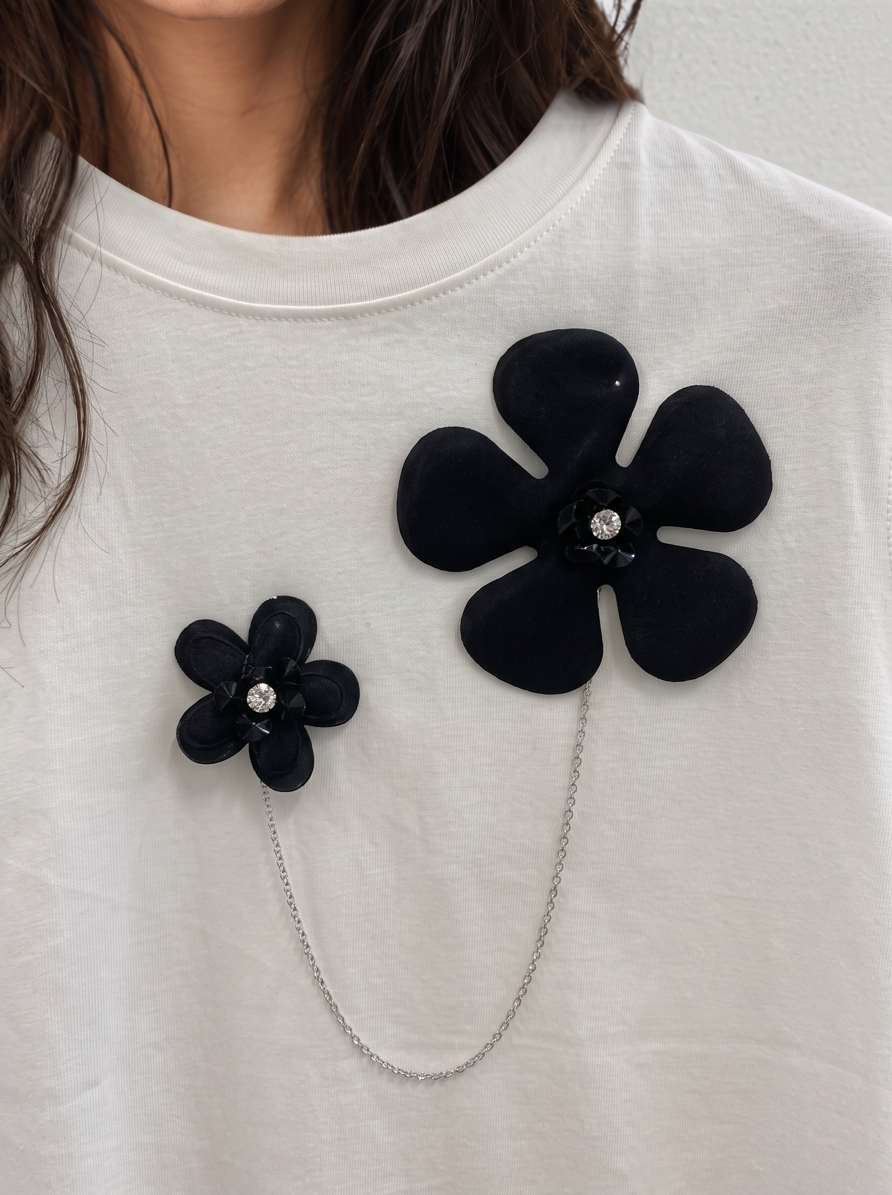 Markup Donna T-Shirt & Felpe T-shirt con spilla t-shirt