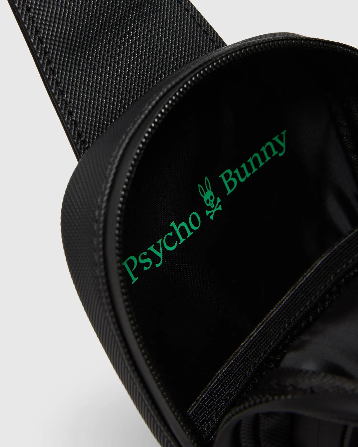 Psycho Bunny Accessories Crossbody Bag borsa a tracolla nera O/S poliestere