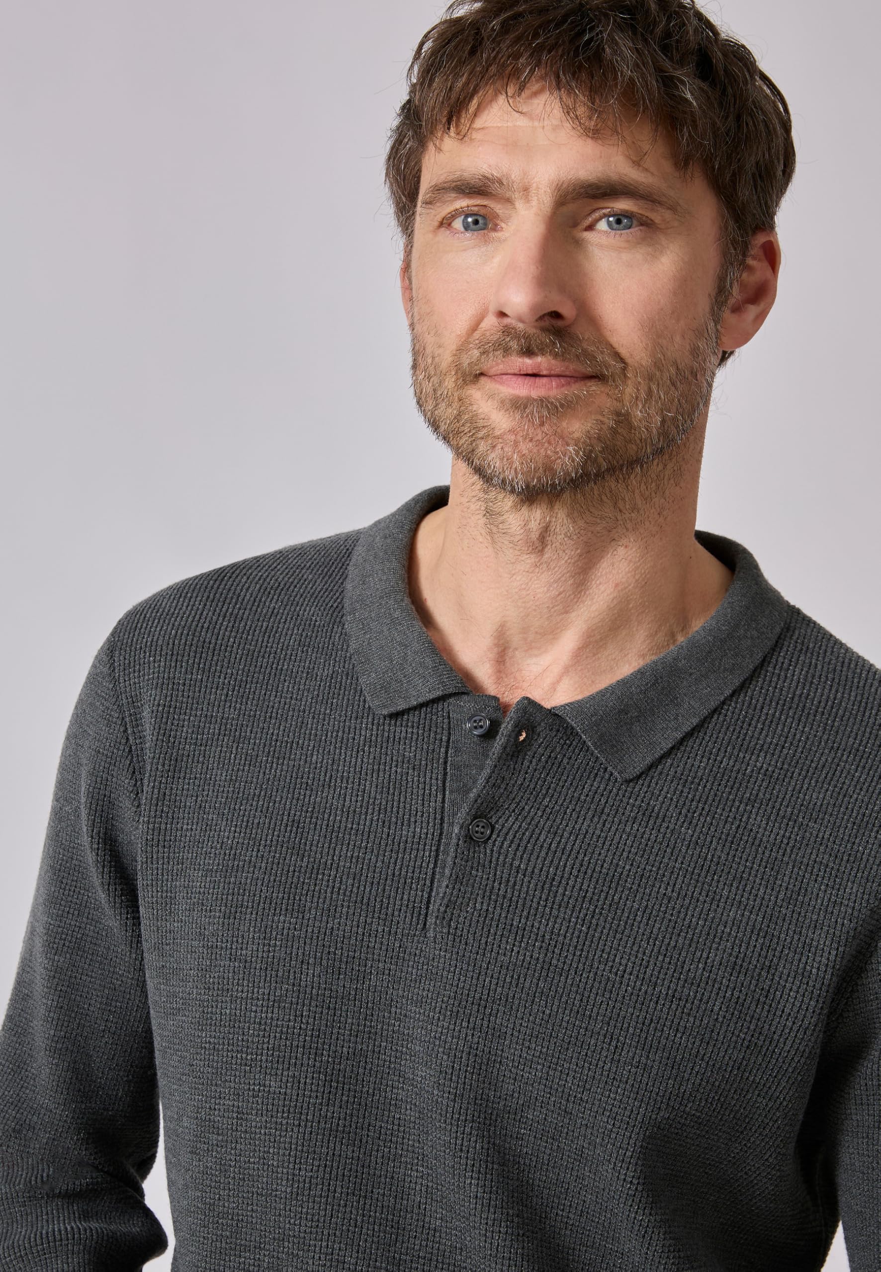 Damart Thermolactyl Maglione da uomo maglione collo polo con lana
